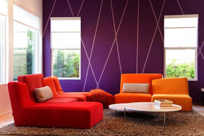 Сиреневый цвет в дизайне интерьера: идеи оформления комнат, 50+ фото