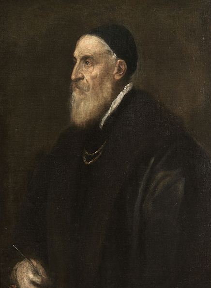 Тициан Вечеллио " Автопортрет" ( около 1567 года) 