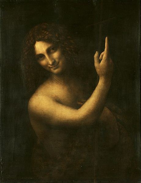 Леонардо да Винчи. " Иоанн Креститель"