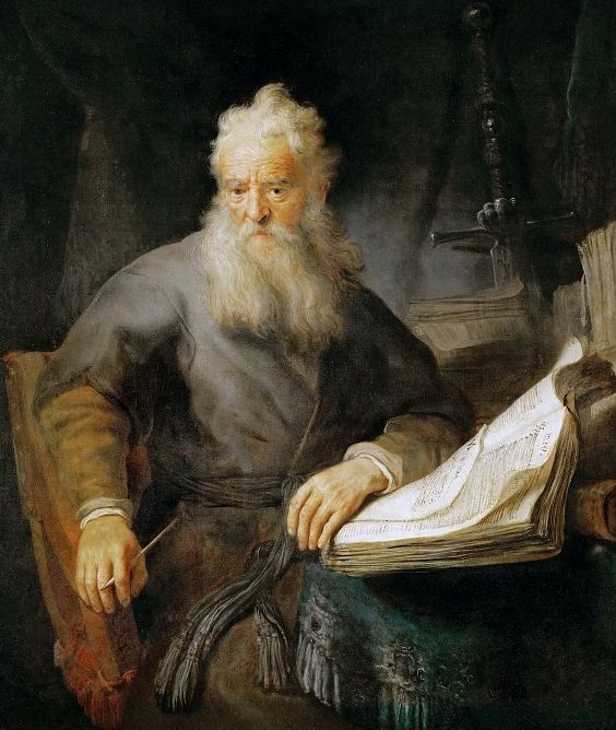 Рембрандт " Апостол Павел" 