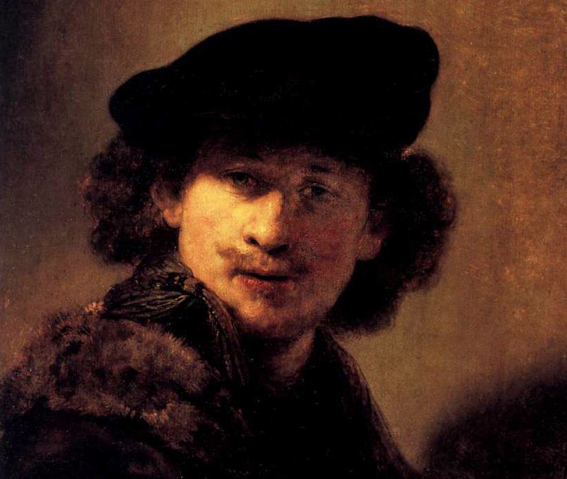 Рембрандт " Автопортрет" ( 1634 год) 