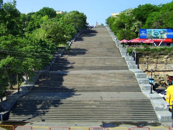 Потемкинская лестница в Одессе 