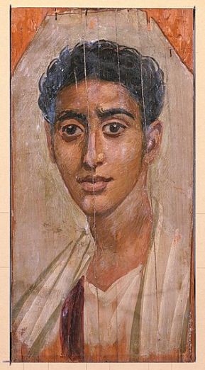 Портрет египтянина ( вторая половина I века нашей эры) 