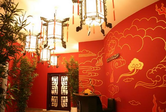 Оформление ресторана в китайском стиле 