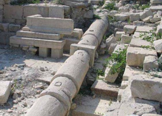 Устройство древнейшей канализации 