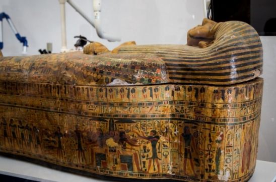 Египетские саркофаги на острове Искья ( Италия) 