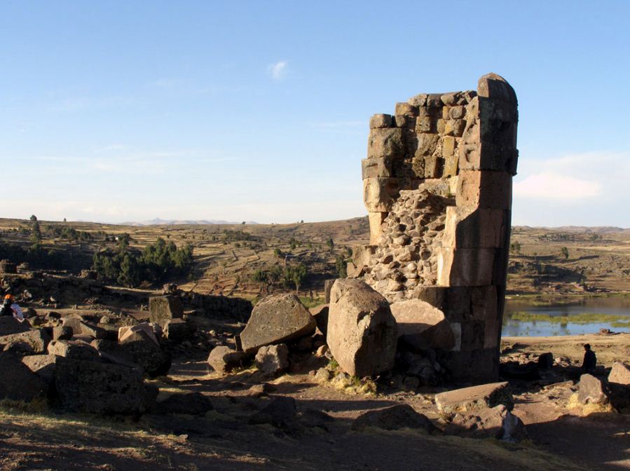 руины древней чульпы 