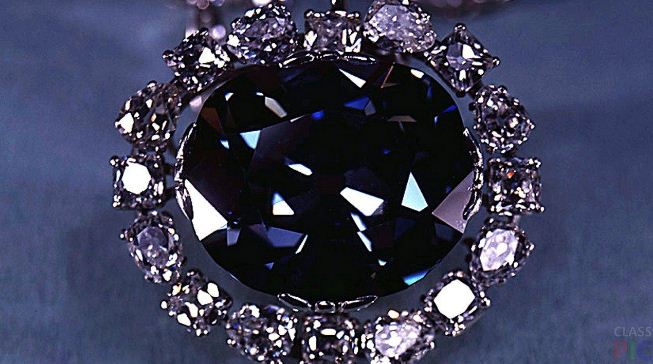 темно - синий бриллиант 