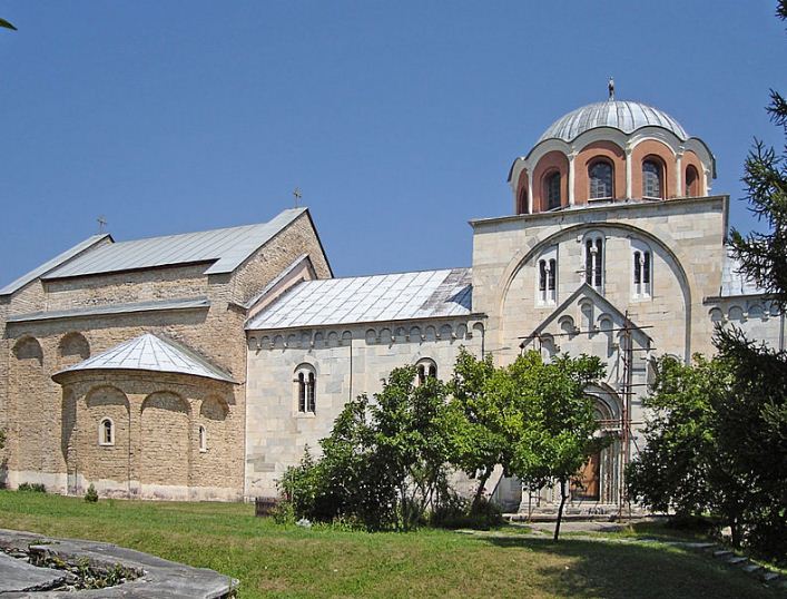 Монастырь Студеница в Сербии 