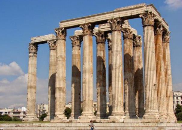 Олимпейон - храм Зевса в Афинах 