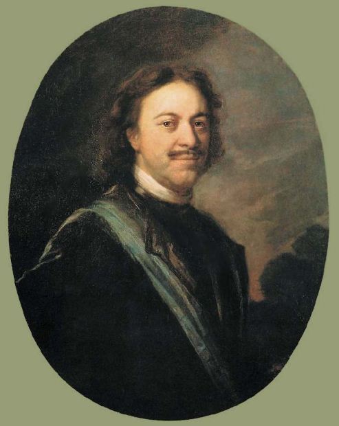 А. М. Матвеев. Портрет Петра Великого ( 1724 - 1725 годы). Холст, масло.