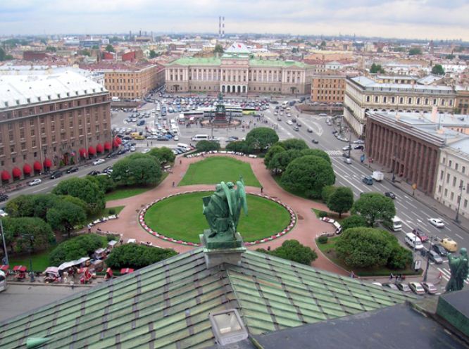 Ансамбль Исакиевской площади в Санкт - Петербурге