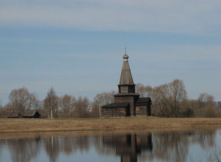 Церковь Успения из села Курицко, построенная в 1595 году. 