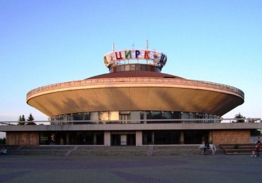 Здание цирка в Ставрополе 