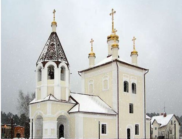 Церковь Святой Троицы, Серпуховский район, деревня Лужки.
