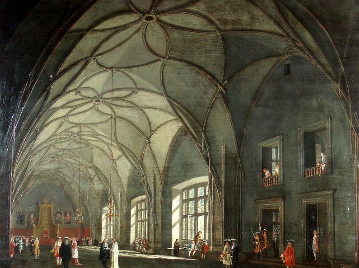 Владиславский зал в старом королевском дворце ( Пражский Град)
