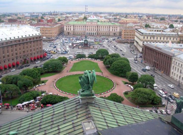 Ансамбль Исакиевской площади в Санкт - Петербурге 