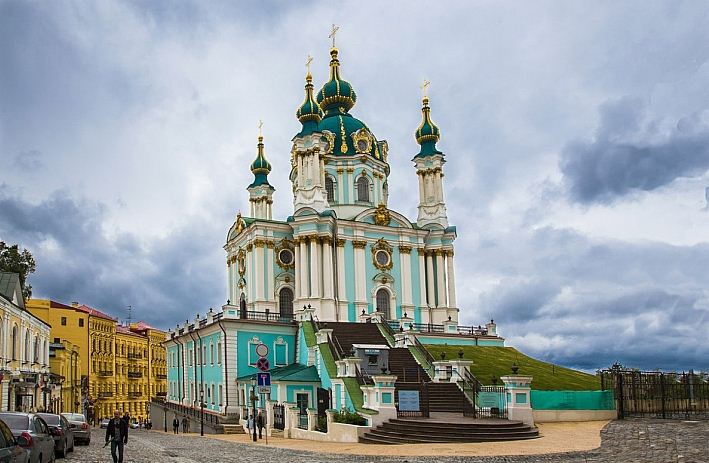 Андреевская церковь в Киеве 